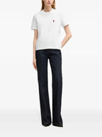 T-shirts T-shirt Ami de coeur Ami PARIS Blanc Unisexe