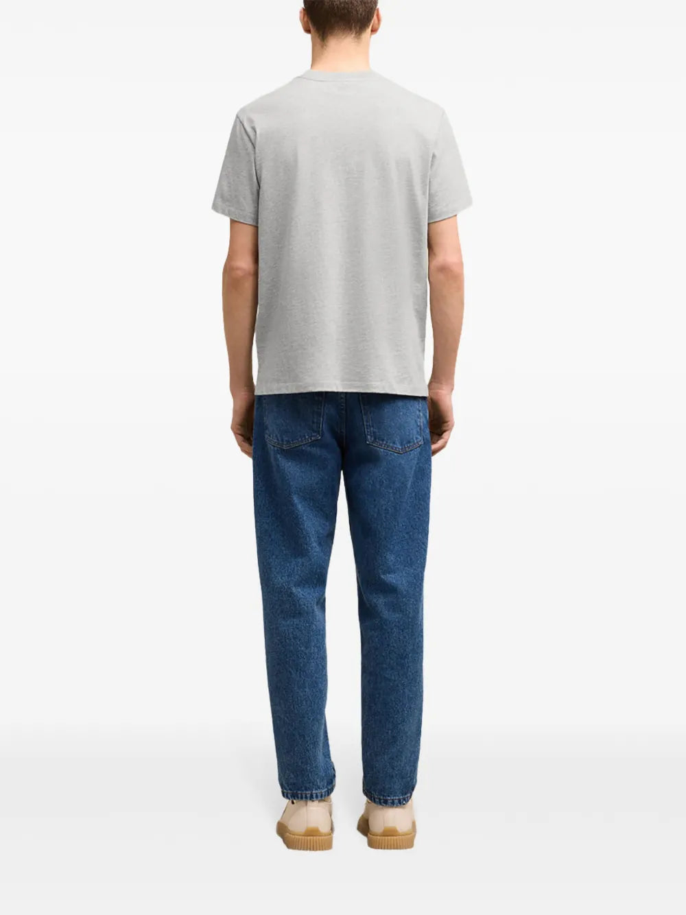 T-shirts T-shirt Ami de coeur rouge Ami PARIS Gris Unisexe