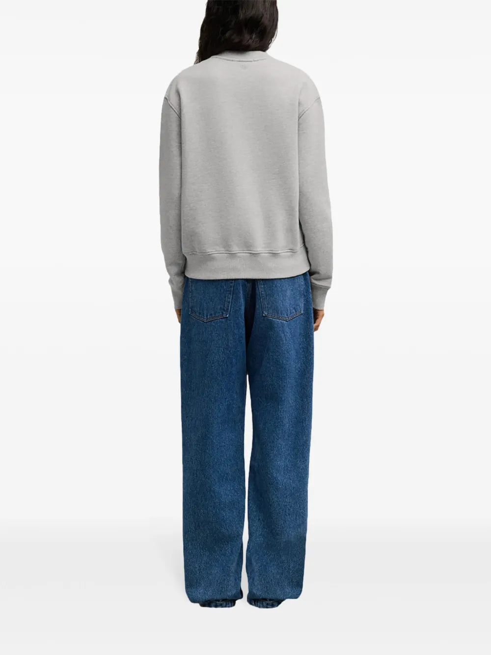 Felpe Sweatshirt Ami de coeur Ami PARIS Grigio Unisex