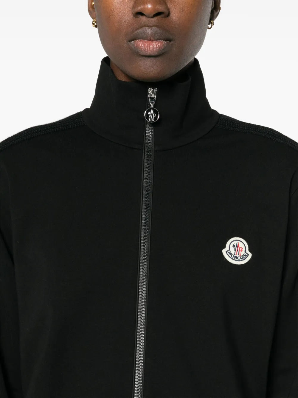Giacche Giacca in Lana con Zip Moncler Nero Uomini