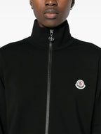 Giacche Giacca in Lana con Zip Moncler Nero Uomini