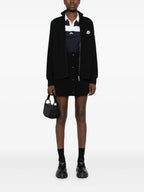 Giacche Giacca in Lana con Zip Moncler Nero Uomini