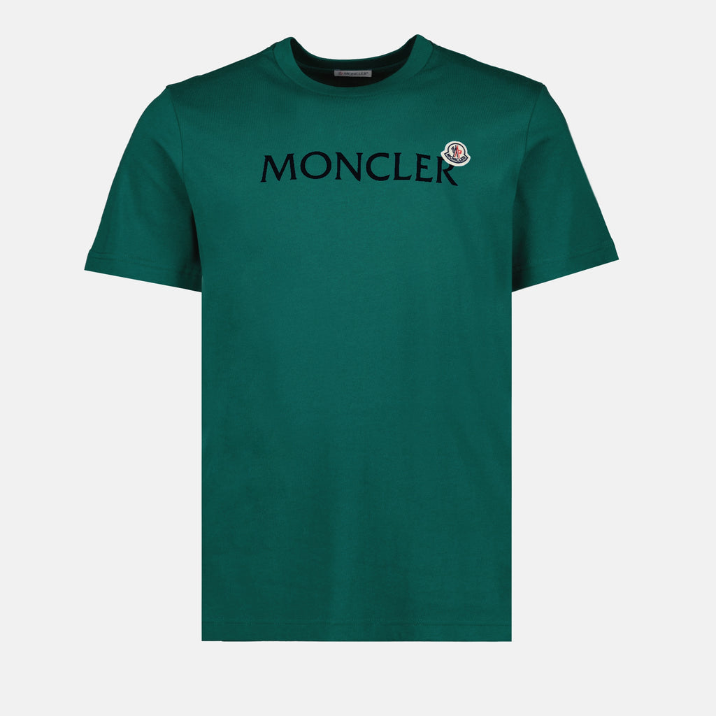 T-shirts T-shirt vert Moncler Green Homme