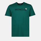 T-shirts T-shirt vert Moncler Green Homme