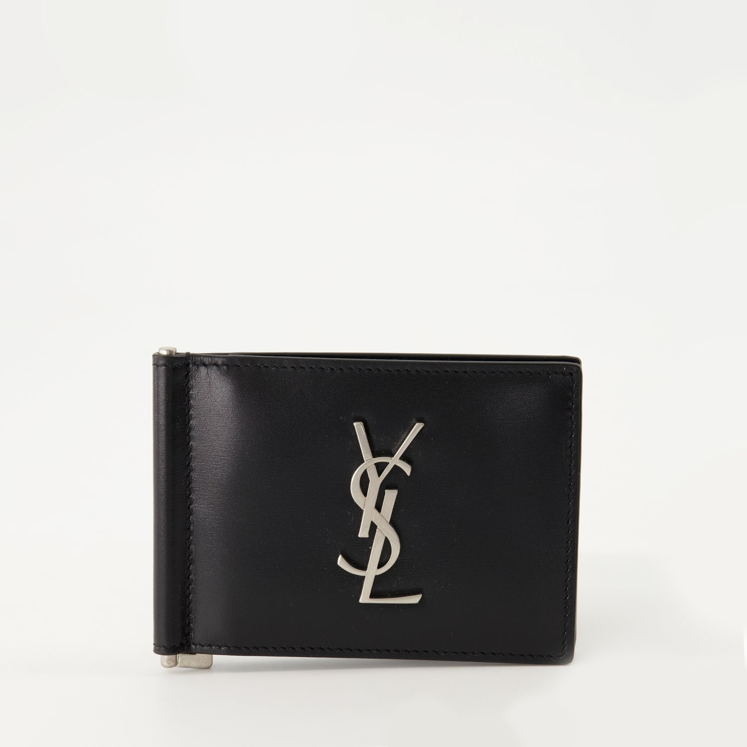 Small leather goods Cassandre Wallet Saint Laurent Black Homme