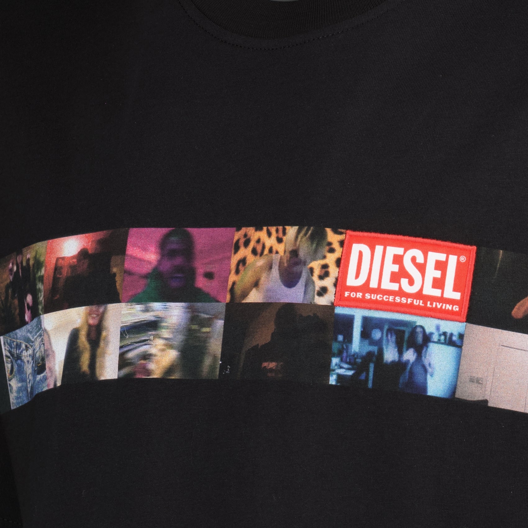 T-Shirts T-shirt T-Boxty Diesel Schwarz Homme