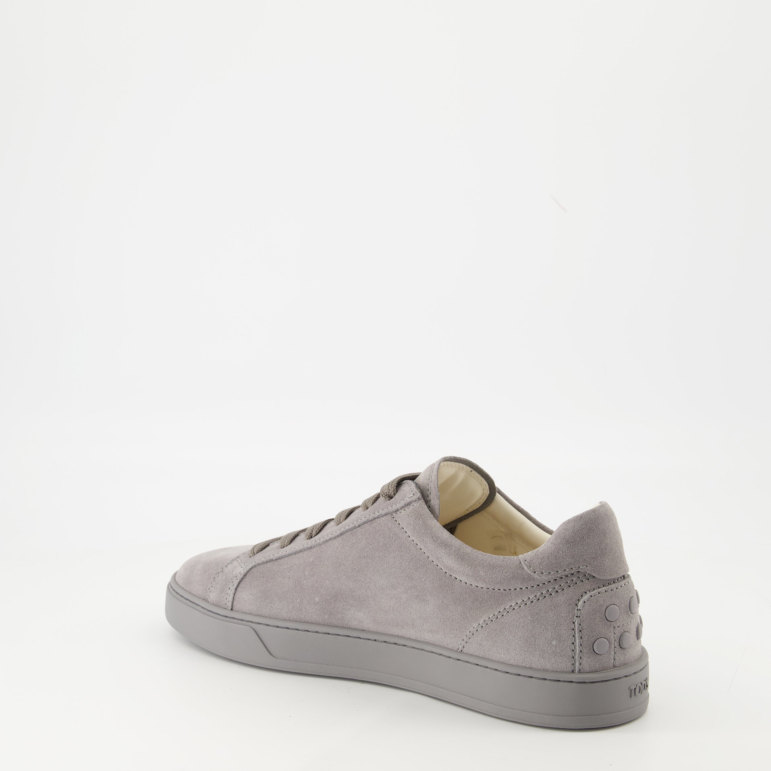 Tods Gray Suede Men\'s Shoes 10.5 Tod main image 3