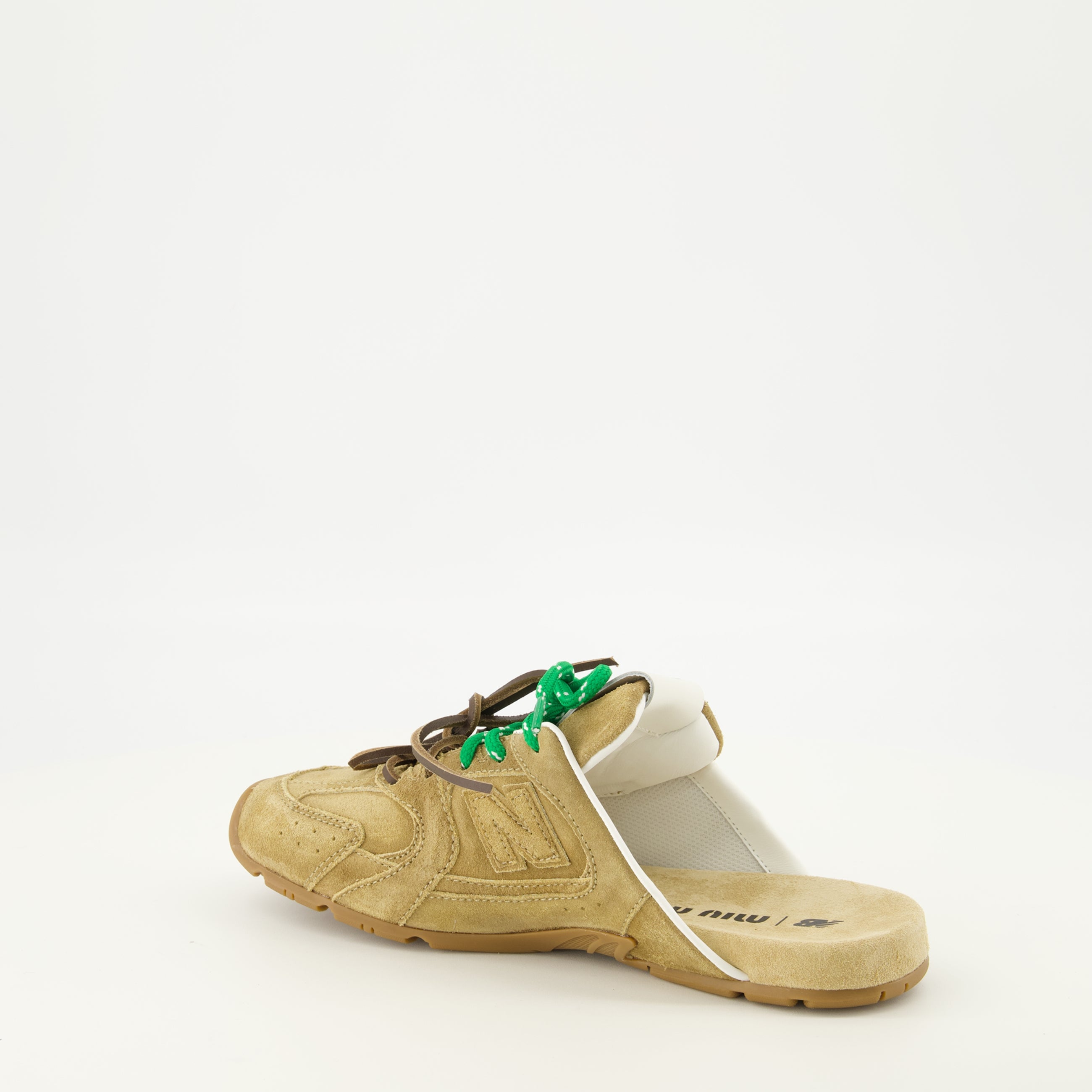 Chaussures ouvertes New Balance X Miu Miu 530 SL Mules Miu Miu Beige Femme