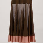 Robes Robe en tissu Fendi Marron Femme