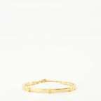 Immagine del bracciale Forever Fendi dorato del marchio Fendi per Donna - Stagione Primavera-Estate 2026 - Vista Frontale