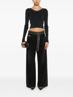 Image de l'article Jean large D-Sire 1996 L.30 de la marque Diesel pour Femme - Saison Automne-Hiver 2025 - Vue de Dos