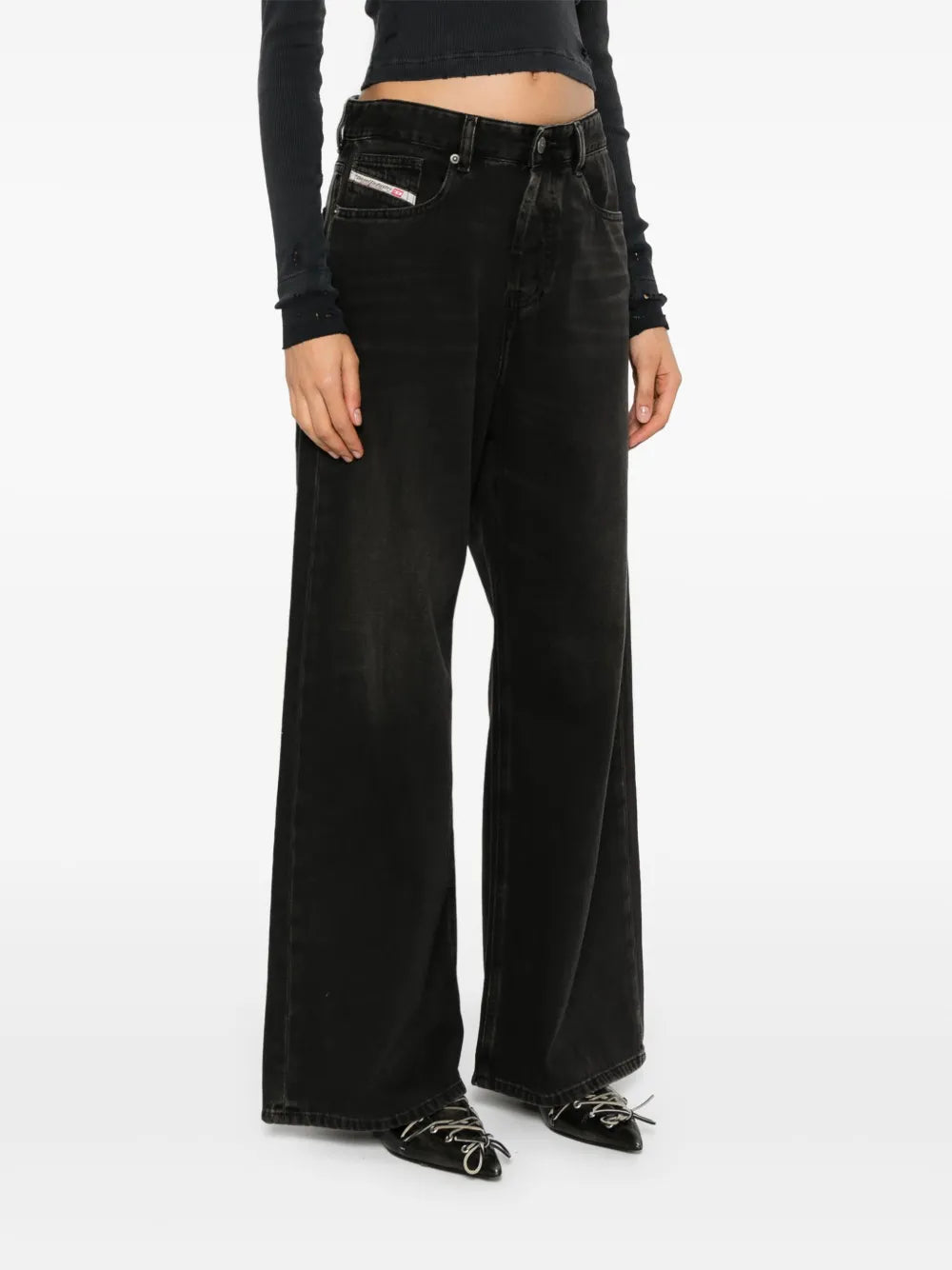 Image de l'article Jean large D-Sire 1996 L.30 de la marque Diesel pour Femme - Saison Automne-Hiver 2025 - Vue détaillée_1