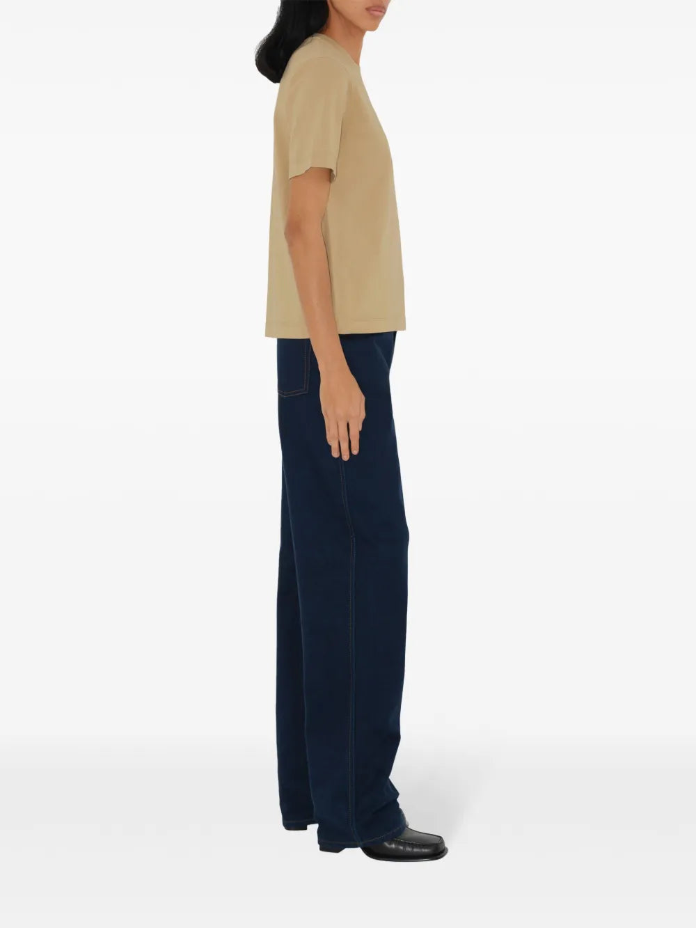 T-shirts Cavalier T-Shirt Burberry Beige Femme