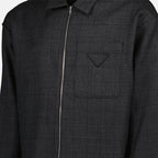 Giacche Veste chemise Prada Grigio Homme