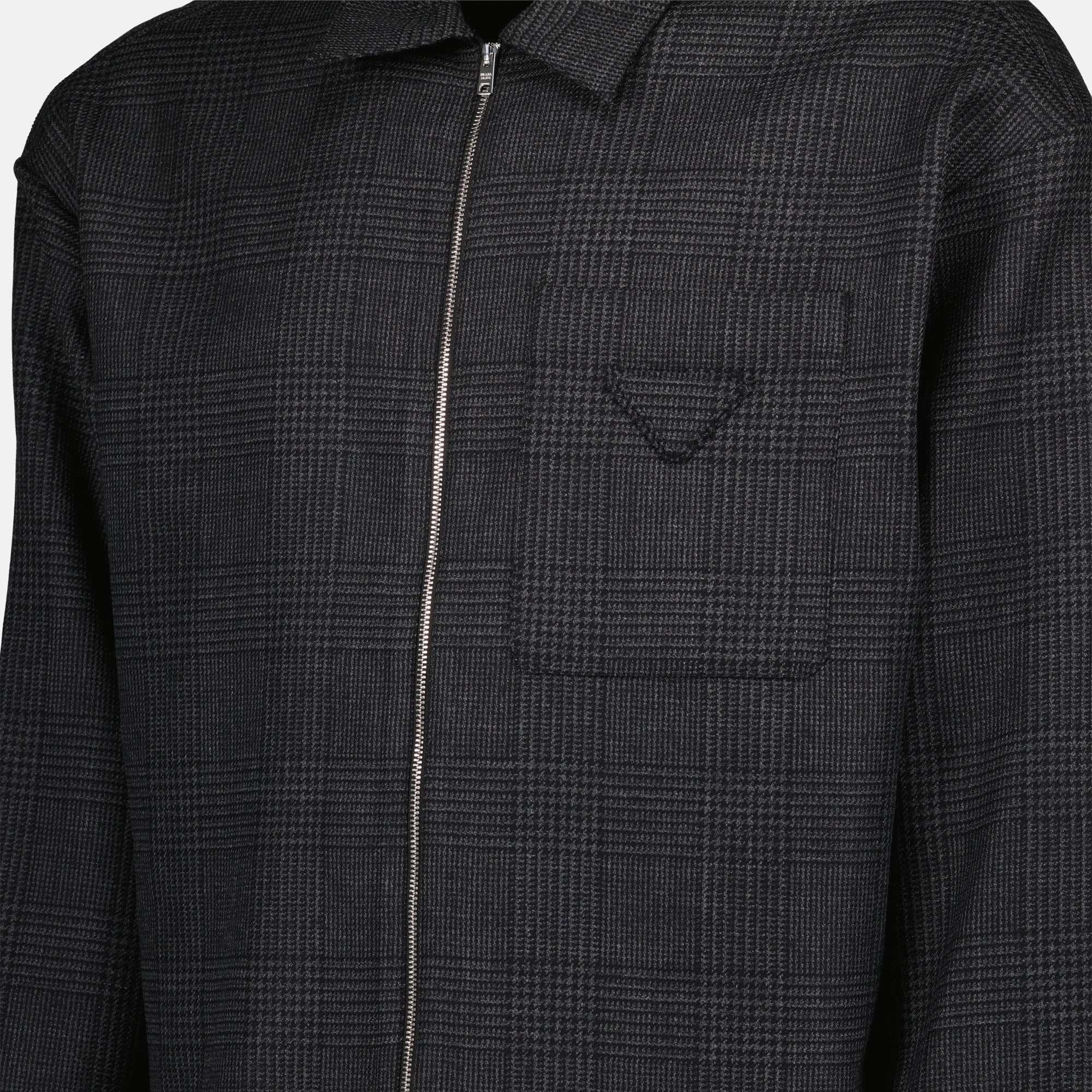 Giacche Veste chemise Prada Grigio Homme