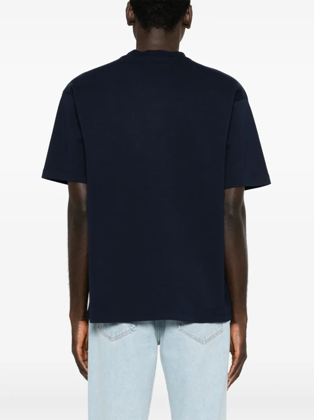 T-shirts T-shirt Slogan Classique bleu marine Drole De Monsieur Bleu foncé Homme