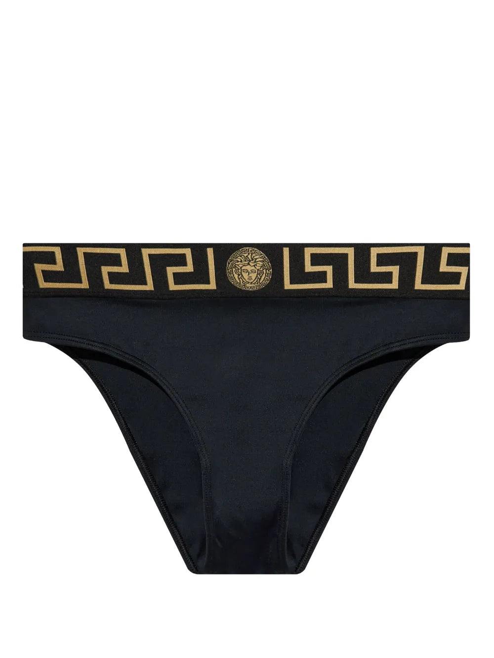 Beachwear Bas de bikini Medusa Greca Versace Noir Femme