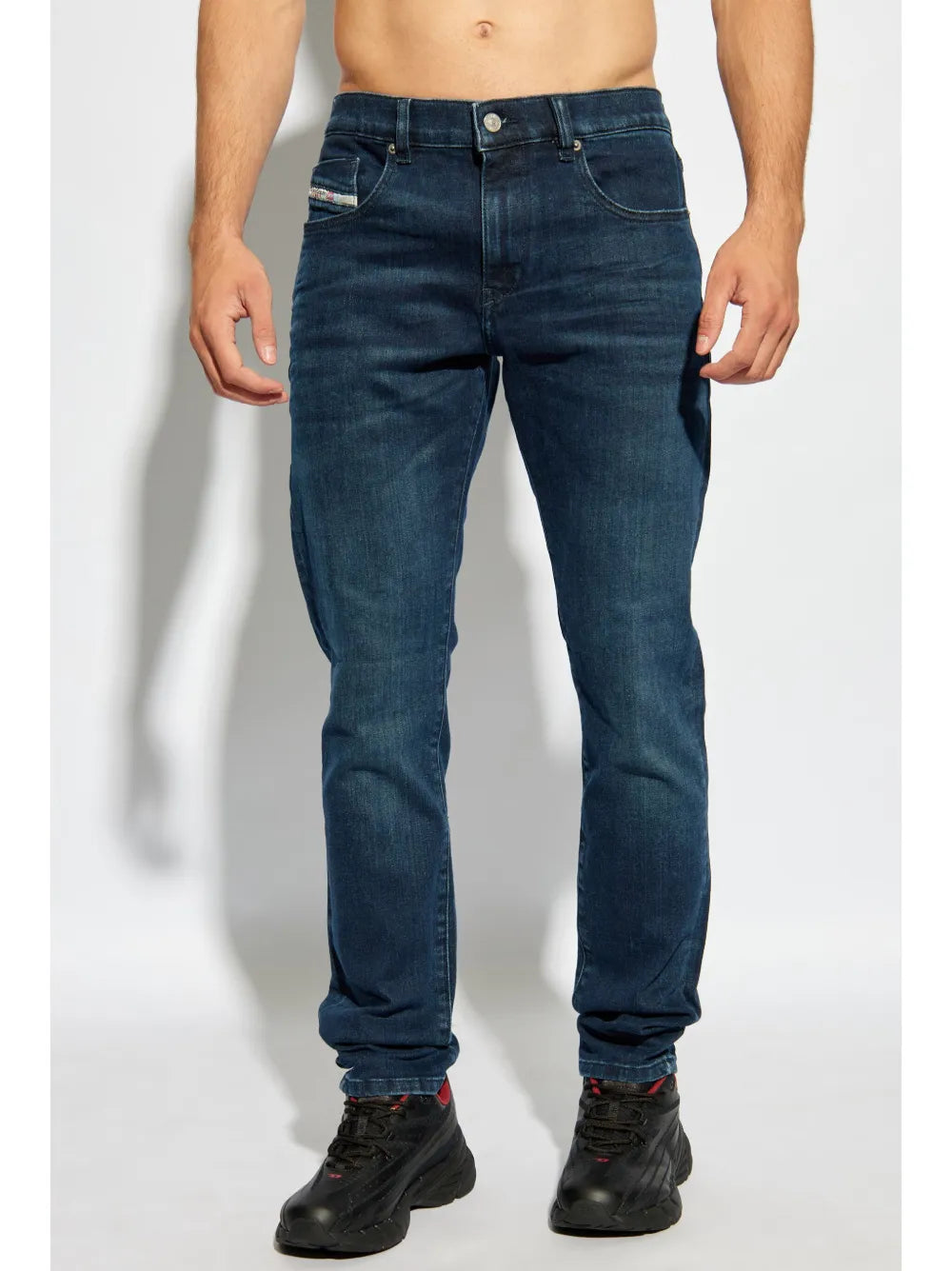 Pantalons Jean slim 2019 D-strukt Diesel Bleu Homme