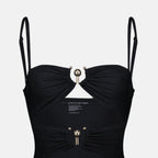Ropa de playa Traje de Baño de Una Pieza Christopher Esber Negro Mujeres