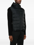 Jackets Two-material jacket Moncler Black Homme