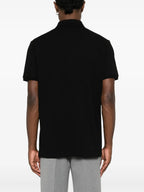 Polos Polo de Algodón Piqué Moncler Negro Hombres