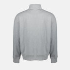 Felpe Felpa con Collo Zip Dior Grigio Homme