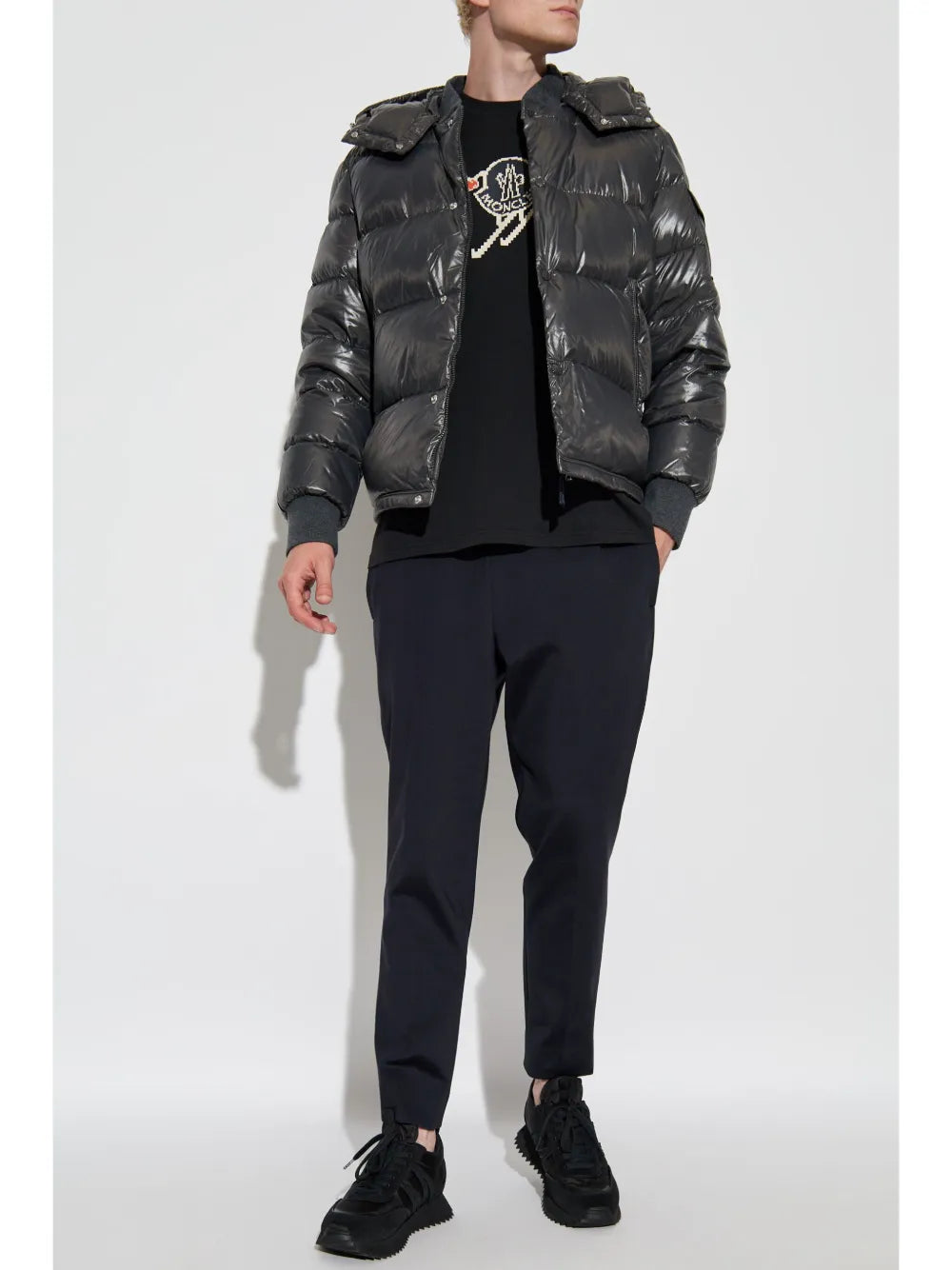 MONCLER グレー ダウンジャケット マルジャセットダウンジャケット Moncler - メンズ – myCompañero