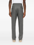 Trousers Sweatpants Moncler Gray Men