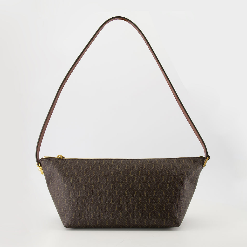 Imagen del bolso Monogram marrón de Saint Laurent para Hombre - Temporada Primavera-Verano 2026 - Vista Frontal