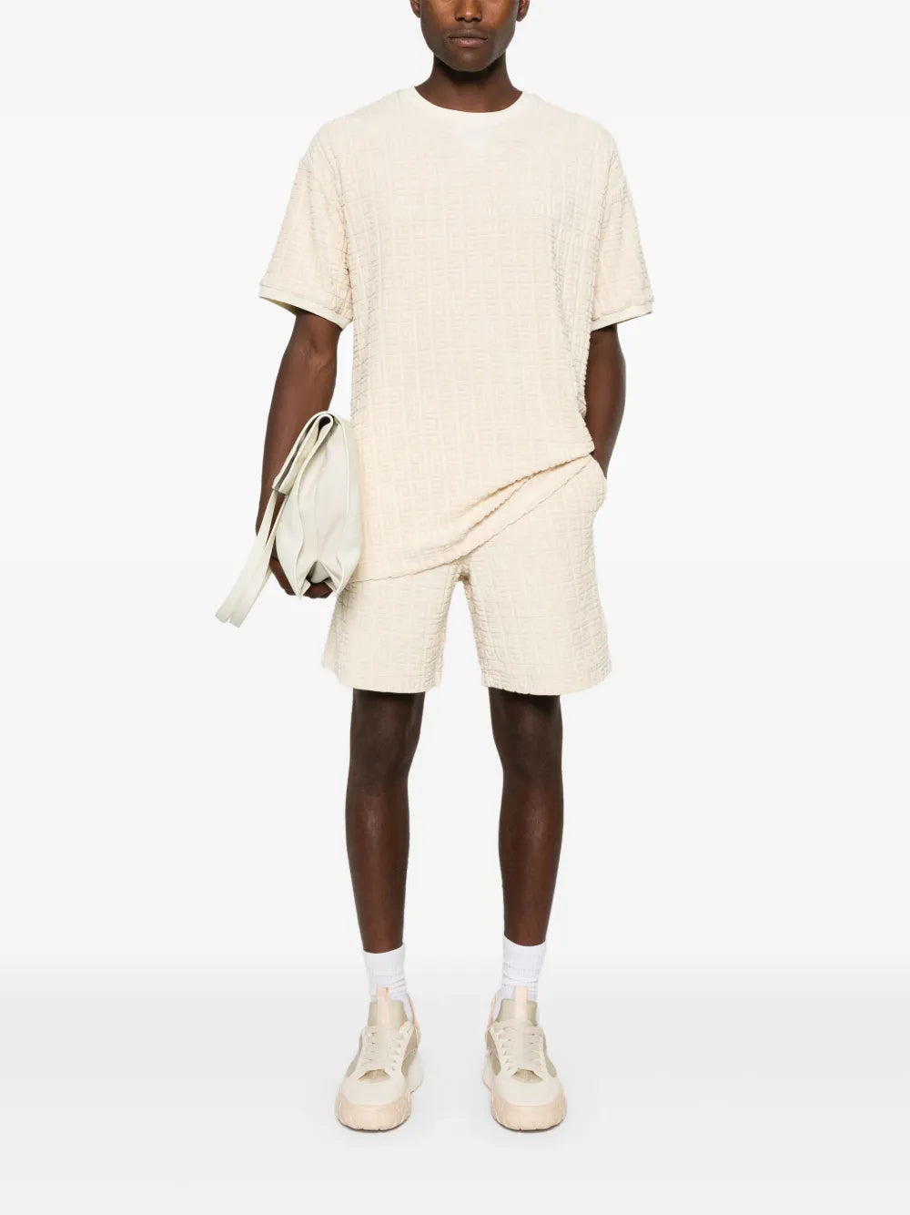 Shorts Short 4G Givenchy Beige Homme