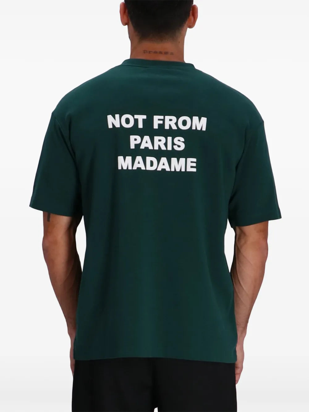 T-shirts T-shirt Slogan vert Drole De Monsieur Vert Homme