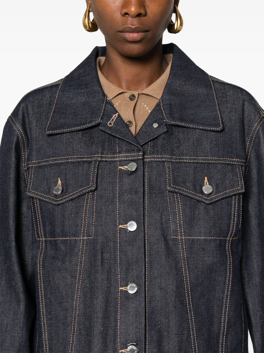 Vestes Veste en jean Prada Bleu foncé Femme