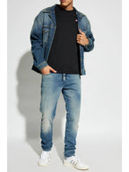 Camisetas T-shirt T-Miegor-K77 Preta Diesel Preto Homens