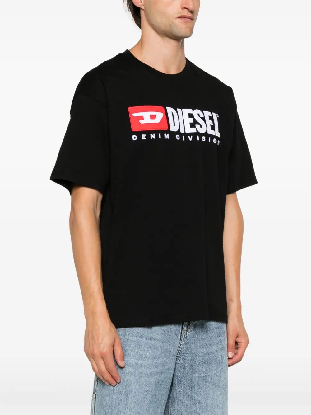 Polos T-shirt T-Boxt-Div Diesel Noir Homme