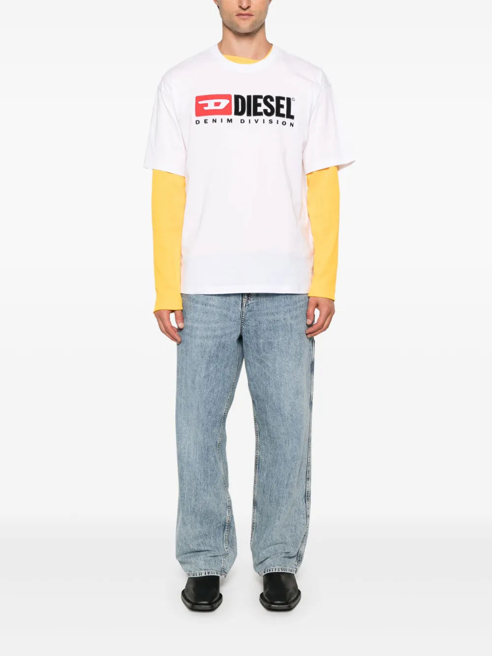 Polo shirts T-Boxt-Div T-shirt Diesel White Homme