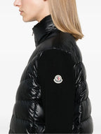 Vestes Veste bi-matière Moncler Noir Femme