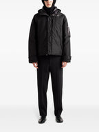 Manteaux Doudoune en Re-Nylon Prada Noir Homme