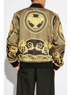 ジャケット リバーシブルバロッコボンバー Versace 黄色 Homme