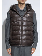 Vestes Doudoune Barant sans manches Moncler Marron Homme