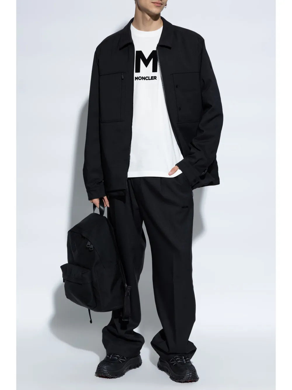 Hosen Gekleidete Jogginghosen Moncler Schwarz Homme