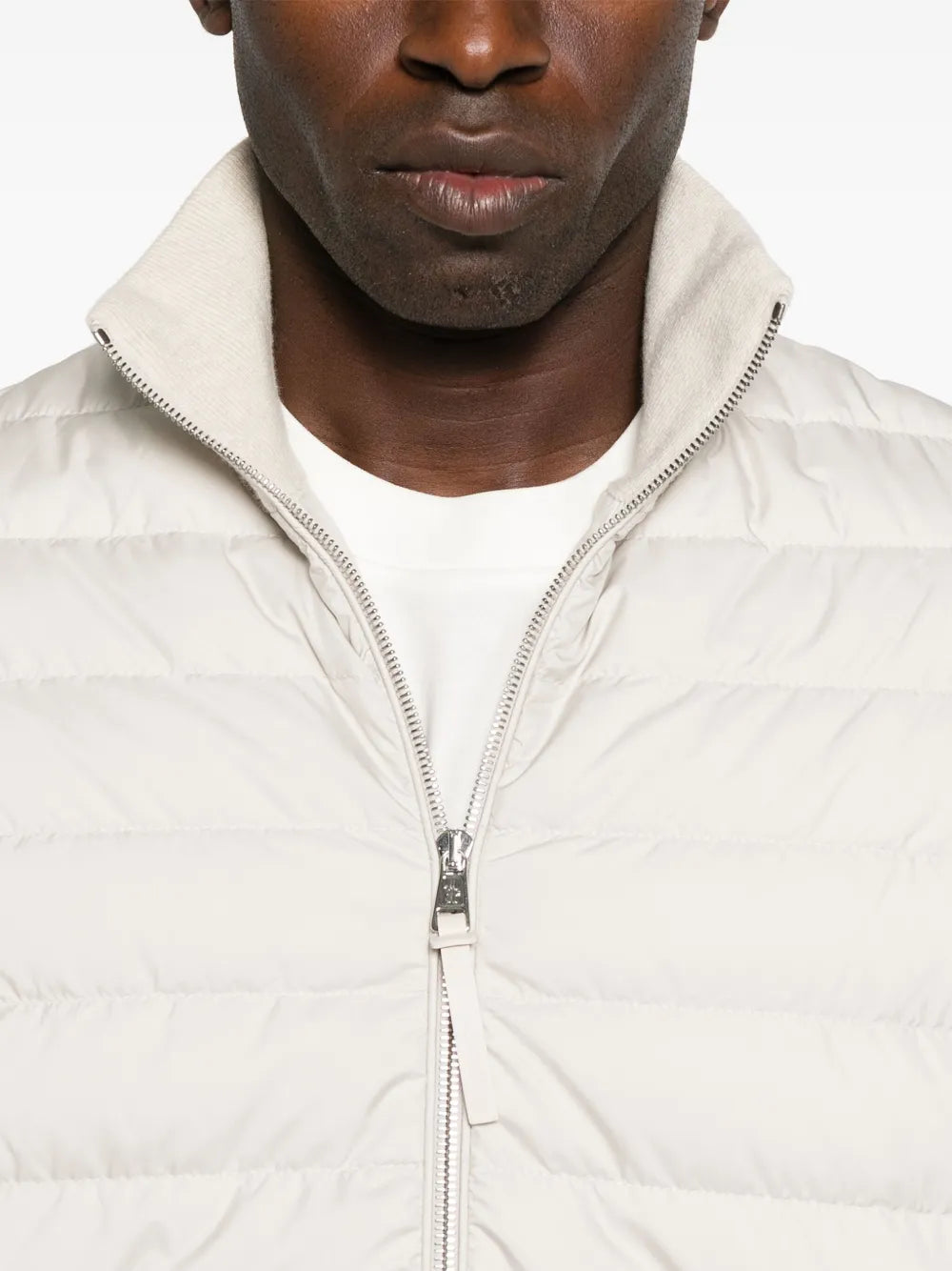 Bild des bi-material Cardigans der Marke Moncler für Herren - Herbst-Winter Saison 2025 - Detailansicht_5