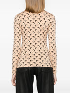 Imagen del artículo Top Jersey Moon de la marca Marine Serre para Mujer - Temporada Otoño-Invierno 2025 - Vista Detallada_4