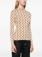 Imagen del artículo Top Jersey Moon de la marca Marine Serre para Mujer - Temporada Otoño-Invierno 2025 - Vista Detallada_1