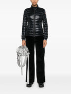 Mäntel Walibi Daunenjacke Moncler Grenoble Schwarz Femme