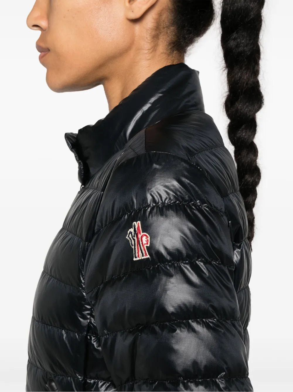 Mäntel Walibi Daunenjacke Moncler Grenoble Schwarz Femme
