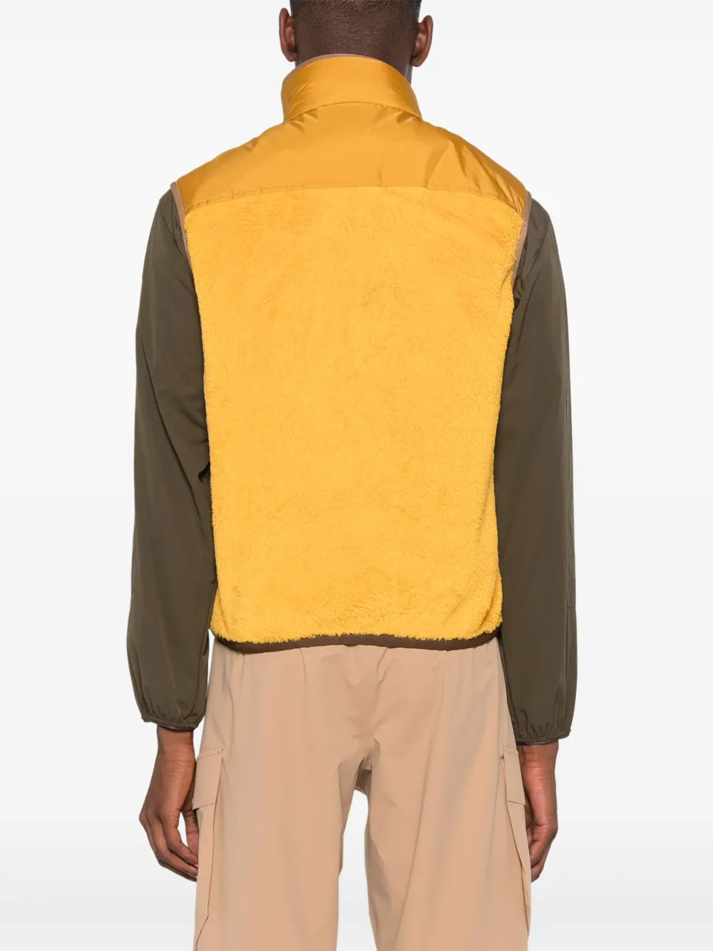 Vestes Veste sans manches Moncler Grenoble Jaune Homme