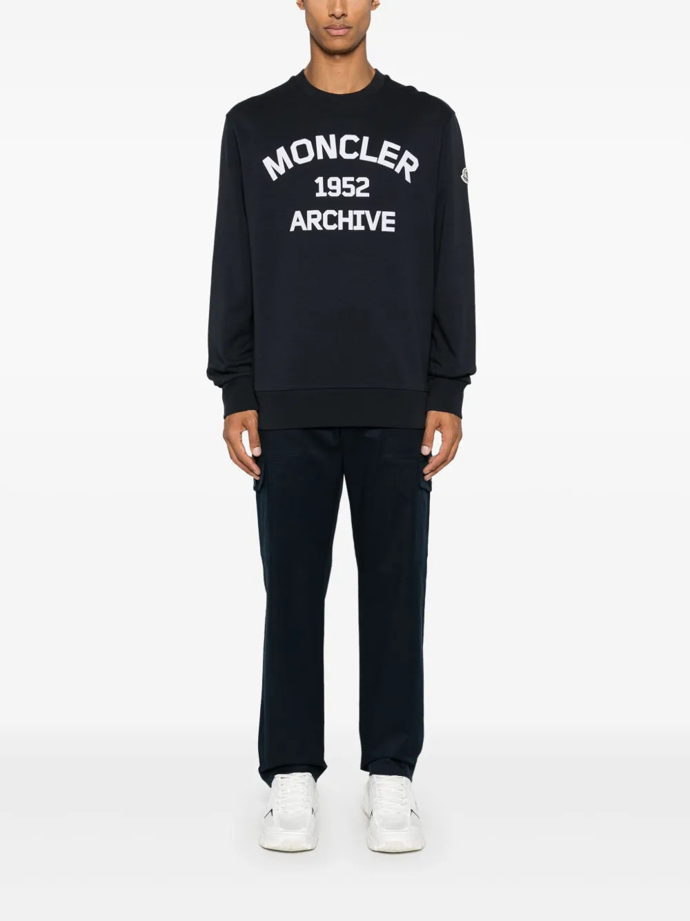 Sweatshirts Sweat à imprimé Moncler Bleu foncé Homme