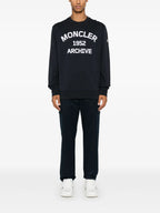 Sweatshirts Sweat à imprimé Moncler Bleu foncé Homme