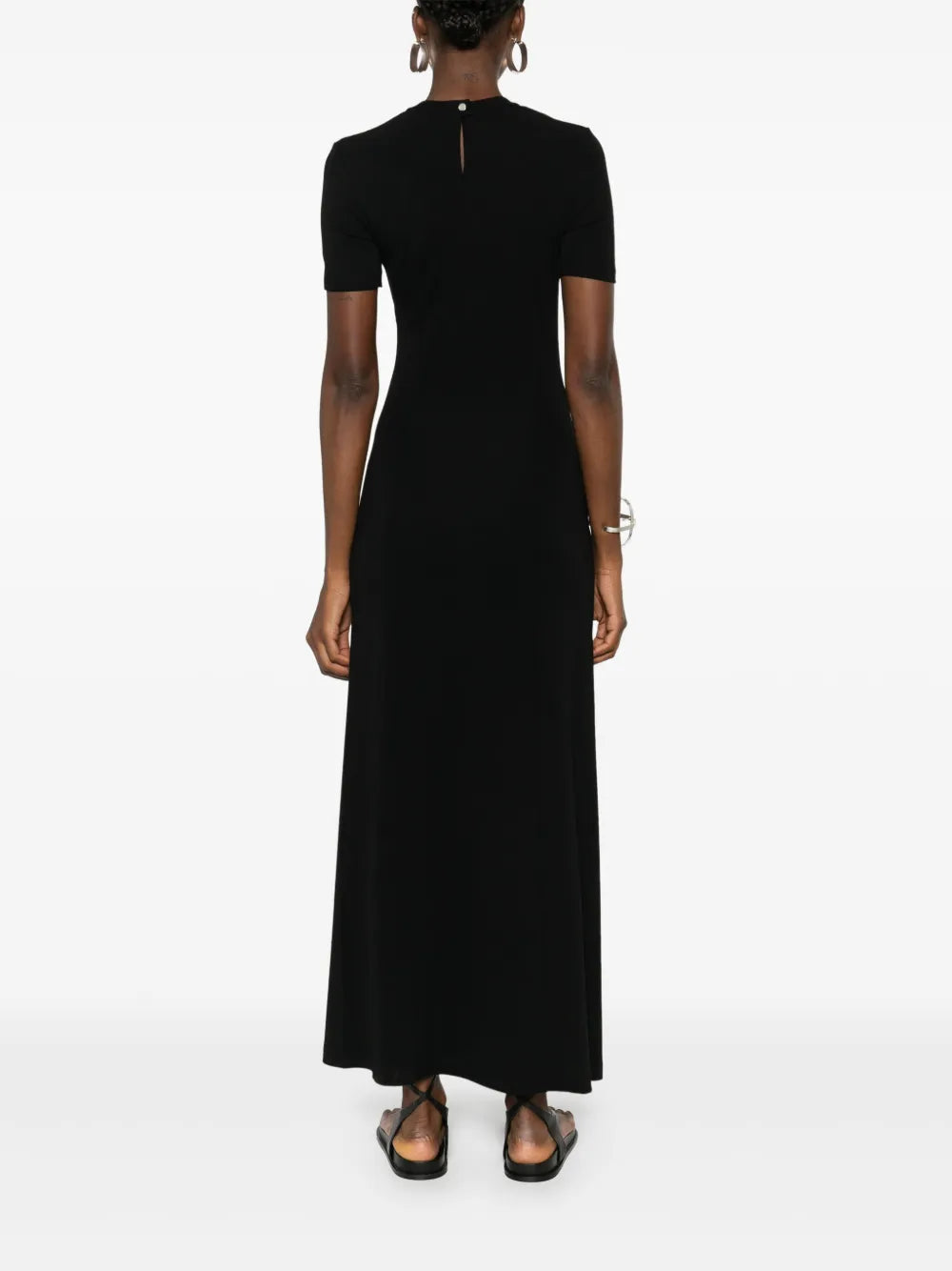 Image of the item Long Draped Dress by Rabanne for Women - Fall-Winter 2025 - Detailed View_4