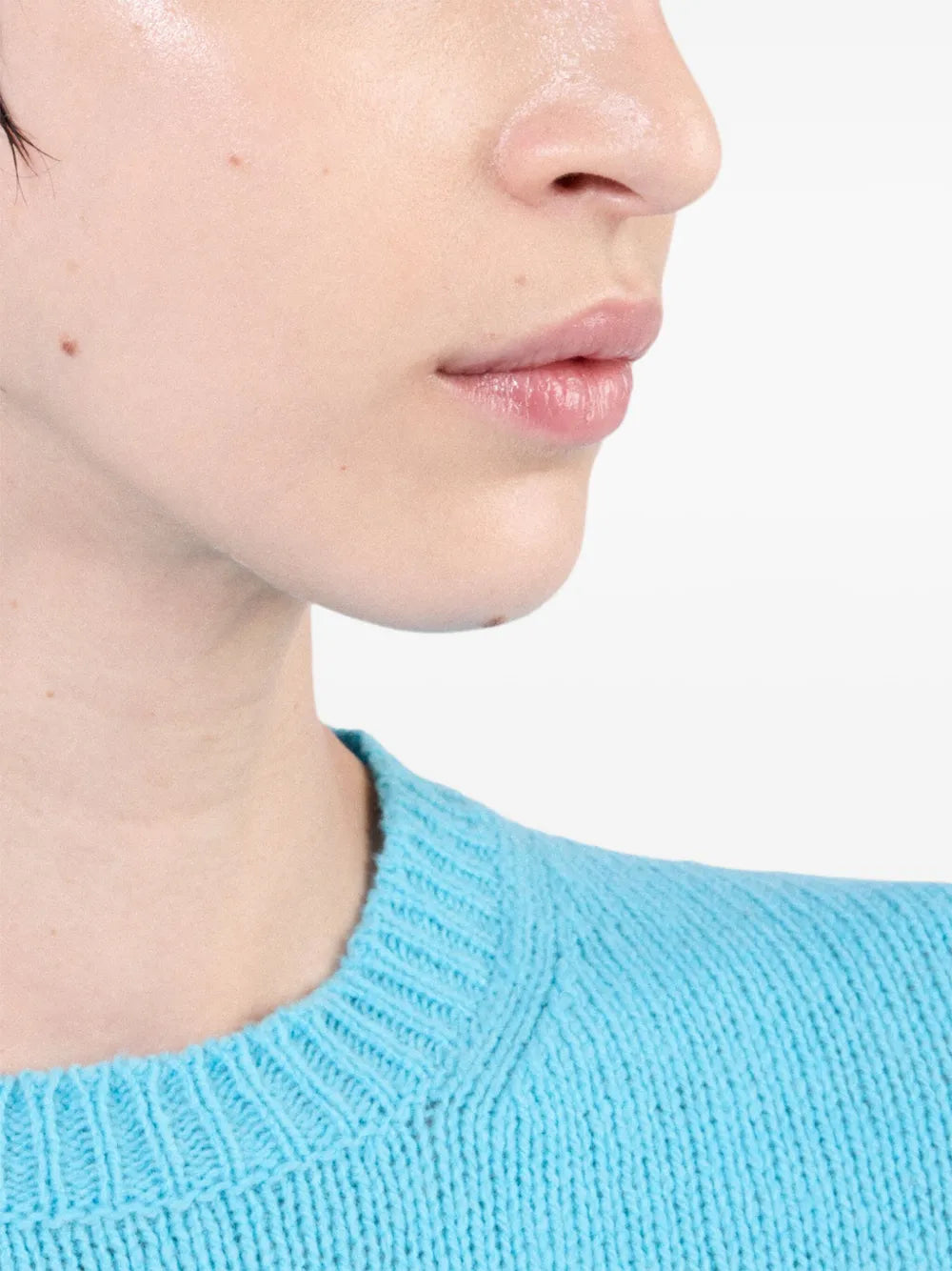 니트웨어 반팔 스웨터 Prada 파란색 Femme